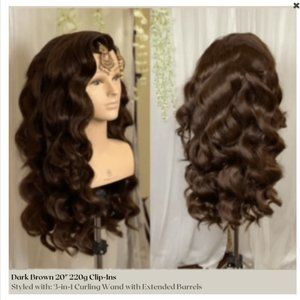 Bombay Hair Doll mannequin + table stand